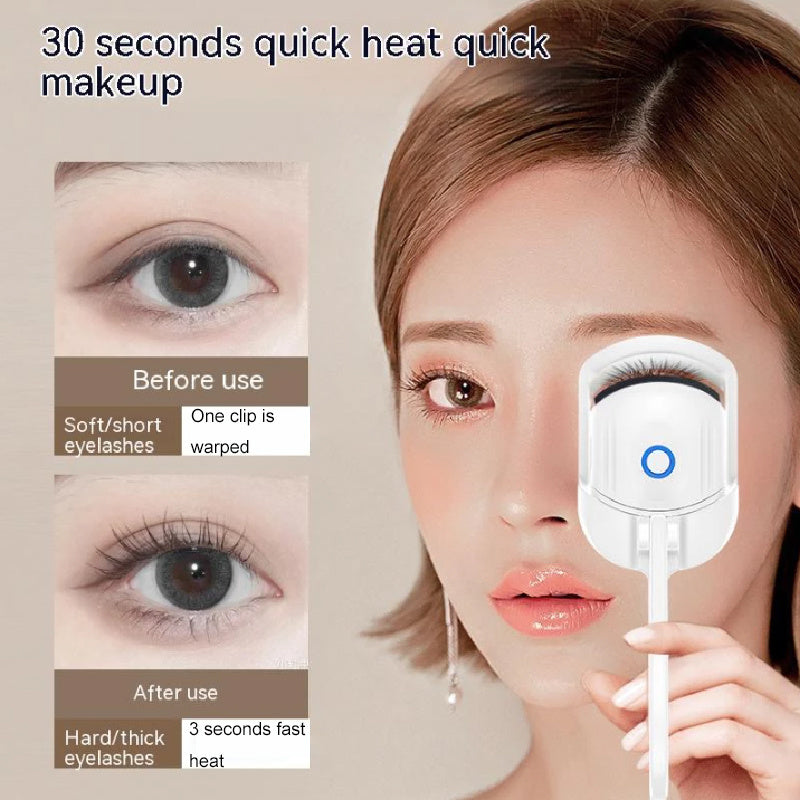 Rechargeable Electric Eyelash Curler,Handheld Eyelash Heat