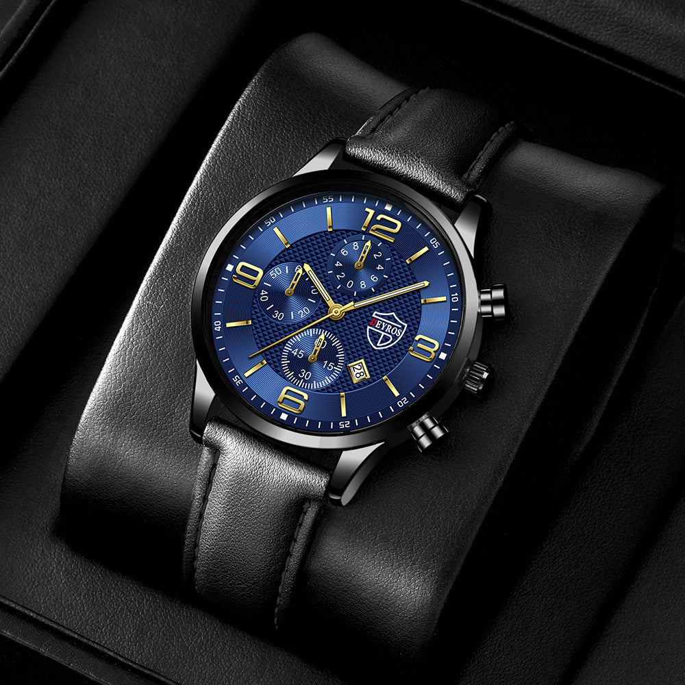 Men's Calendar Quartz Watch Fashion