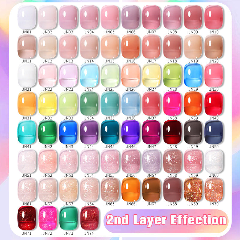 Nail Polish Transparent Color UV Polish 50 Colors